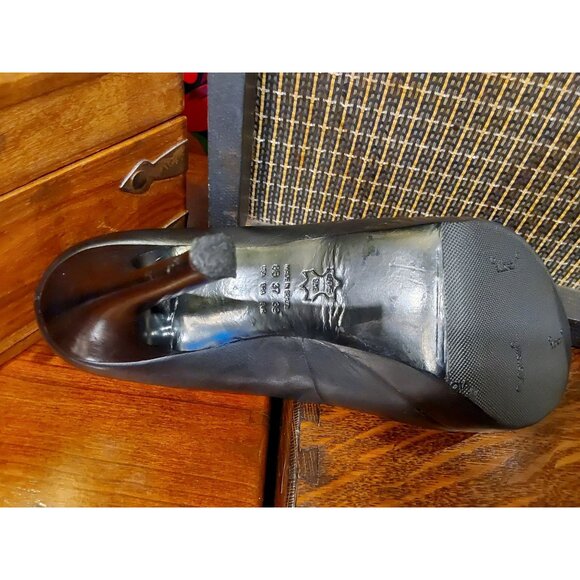 ALDO Women's  Black 5 Inch Peep Toe Stilleto with 1 Inch Platform. Size 8.5 - Picture 6 of 10